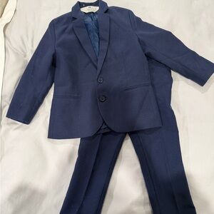 H&M Navy Toddler Boys Suit – Size 2T (Perfect for Easter!)